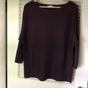 Dolman sleeve sweater